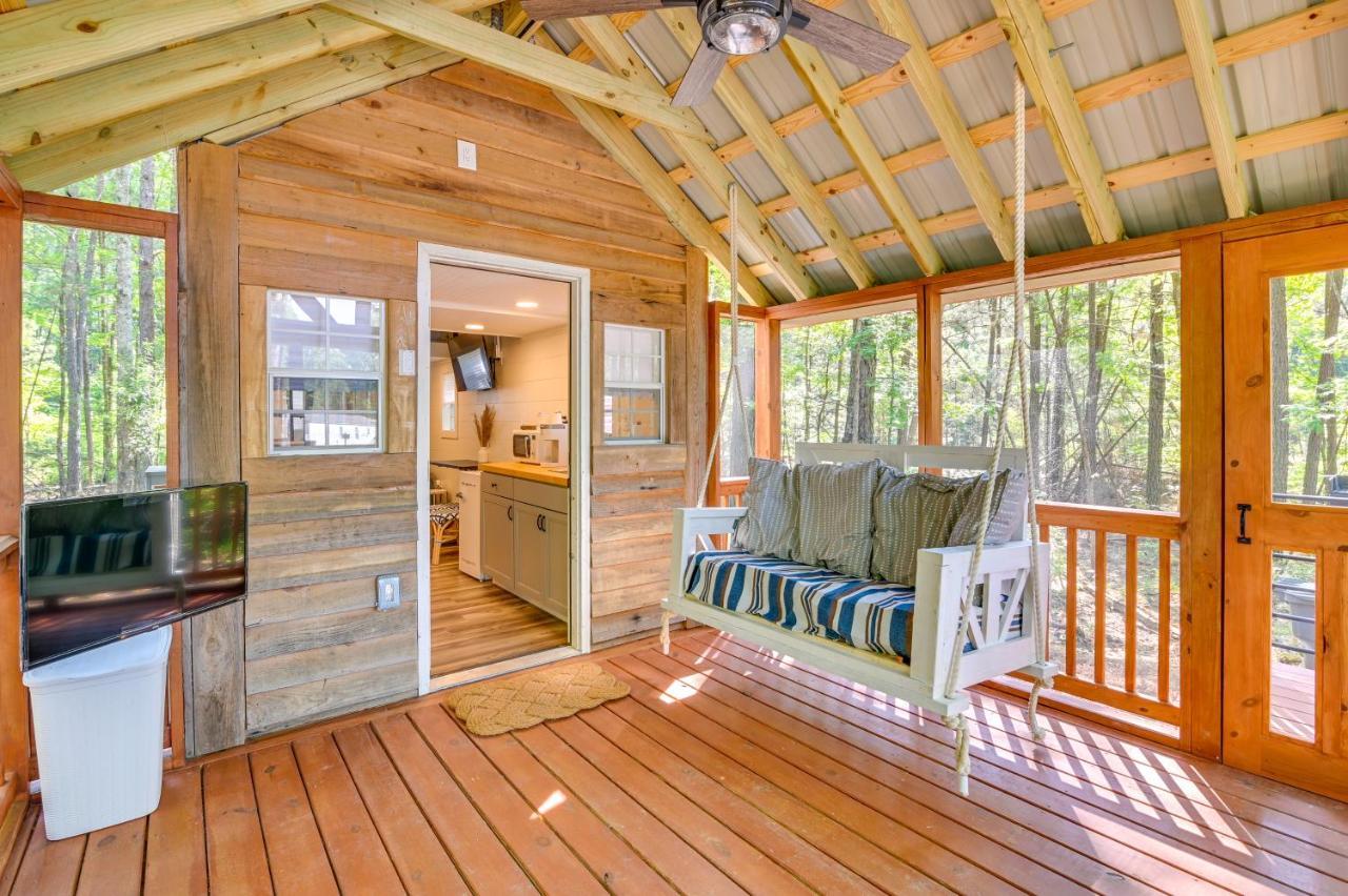 Contemporary Starkville Tiny Cabin 3 Mi To Msu! Buitenkant foto